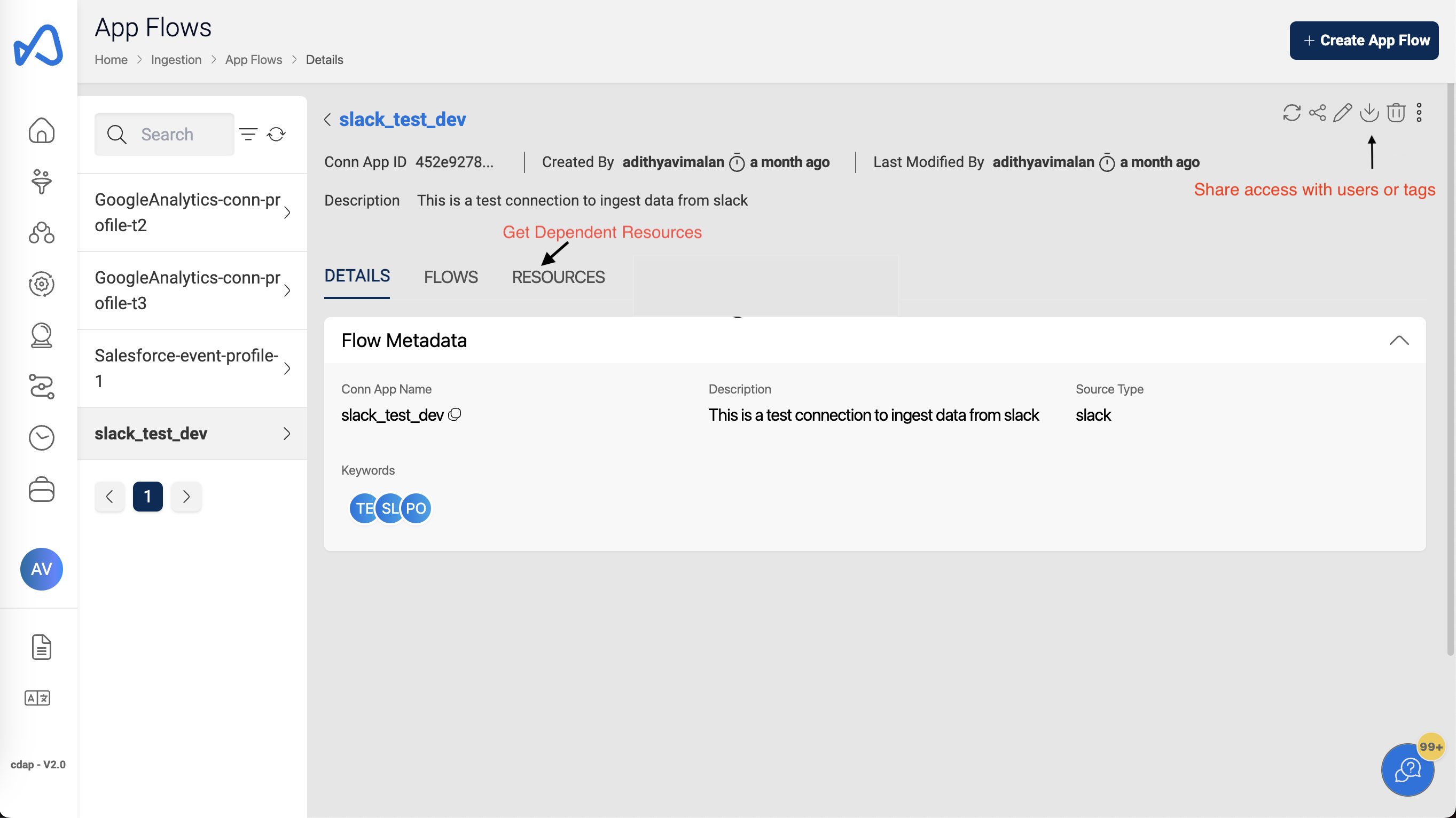 App Flow Details