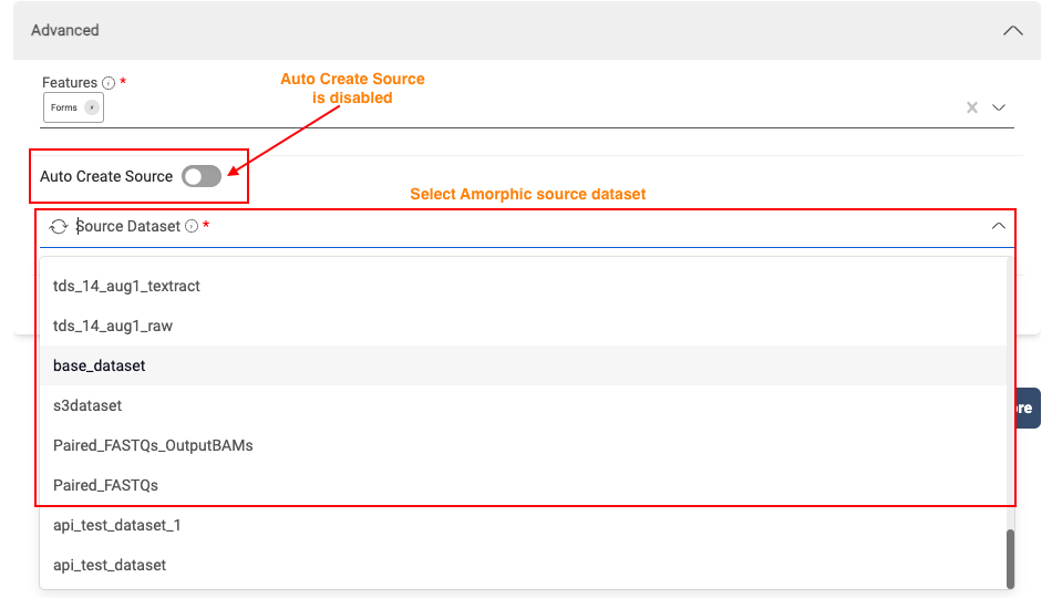 Disable auto create source