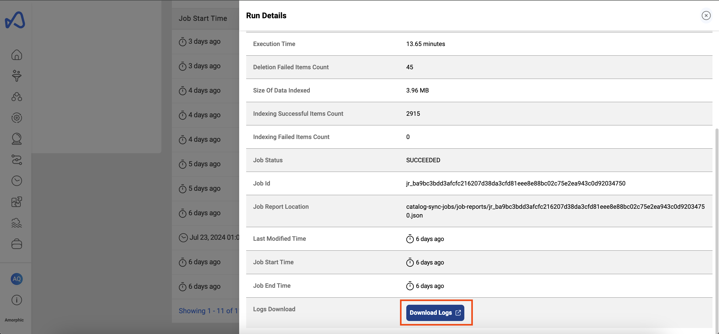 Download Logs